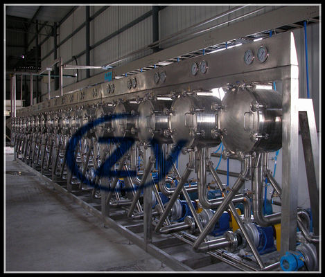 Pełna maszyna do produkcji skrobi ze stali nierdzewnej Hydrocyklon Jednostka Różne pojemności