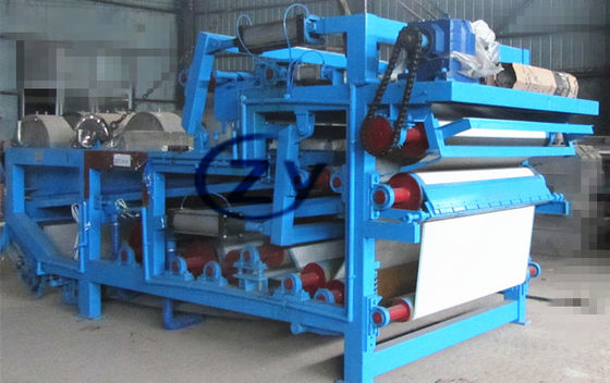 Odwadniająca maszyna do przetwarzania mąki maniokowej / prasa taśmowa z włóknem szklanym