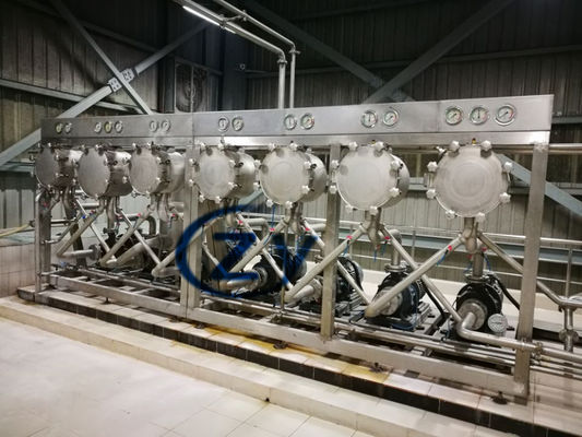 Mleko skrobiowe rafinacja Tapioka Maszyna skrobiowa Hydrocyklon Mycie przeciwprądowe