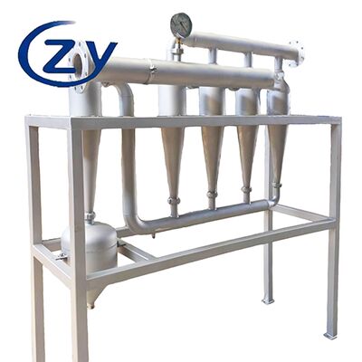 Gniot-krostnica-specyficzny desander z niską stratą separacji stałego i ciekłego