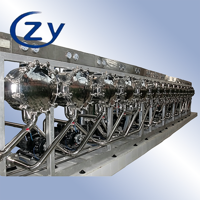 System separacji hydrocyklonów skrobi ze stali nierdzewnej o niskim zużyciu energii z indywidualną zdolnością produkcyjną dla roślin skrobi maniok