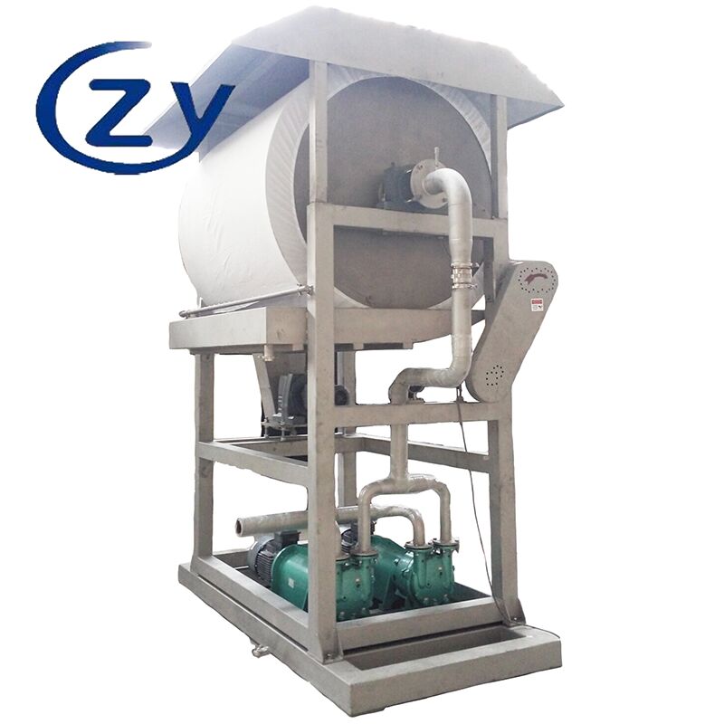 Dedykowany filtr próżniowy na skrobię ryżu