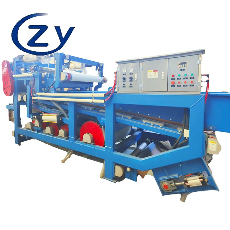 Przemysłowy filtr taśmowy do odwadniania, specjalistyczny do usuwania wody z włókien manioku w przetwórstwie skrobi