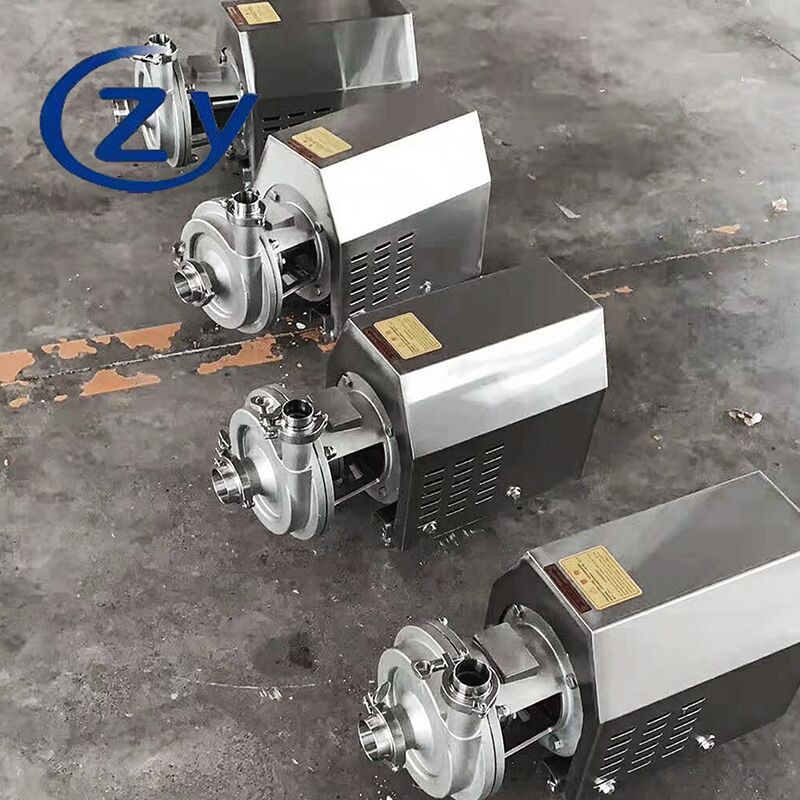 Szybko rozpuszczalna pompa sanitarna: Hygieniczne przenoszenie płynu do linii produkcyjnych skrobi przemysłowych