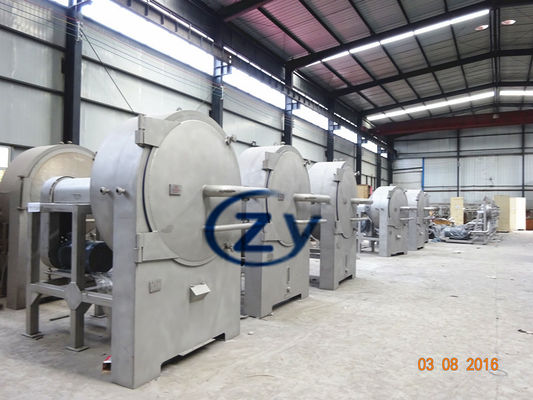 37kw Sprzęt do ekstrakcji skrobi z manioku z 120-mikronowym ekranem laserowym SS304