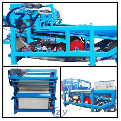 Filtr odwodniania pasów ciągłego działania do odwodnienia włókien maniok w produkcji skrobi