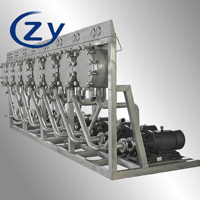 Modułowy sprzęt do separacji hydrocyklonowej skrobi, przystosowany do linii wielorazowych z tapioki/ziemniaków/batatów