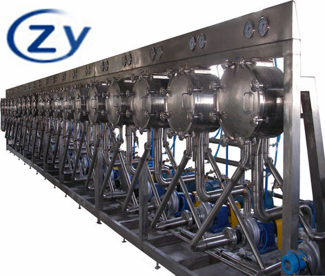 Hydrocyklon skrobi rafinacyjnej 2t/H 30kw Odtłuszczanie emulsyjne