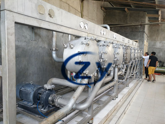 SS304 20t / H Siemens Cassava Skrobia Hydrocyklon Multicylon Stal nierdzewna