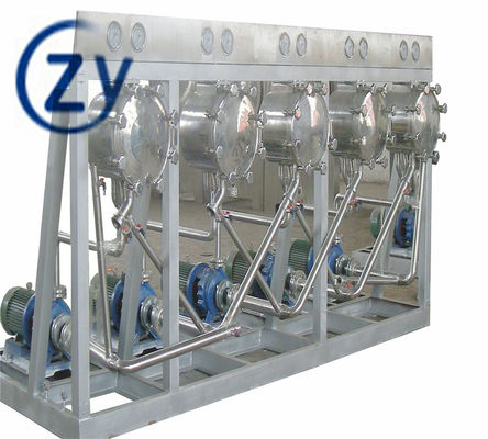 Separator hydrocyklonowy do rafinacji mleka z manioku