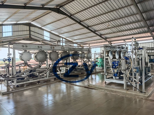 Multicyklon Usuń włókno Tapioca Starch Machine Sterowanie PLC